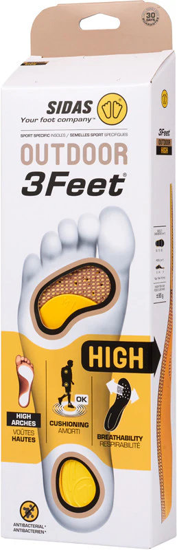 Hiking Insoles - 3Feet® Outdoor High - Image 8