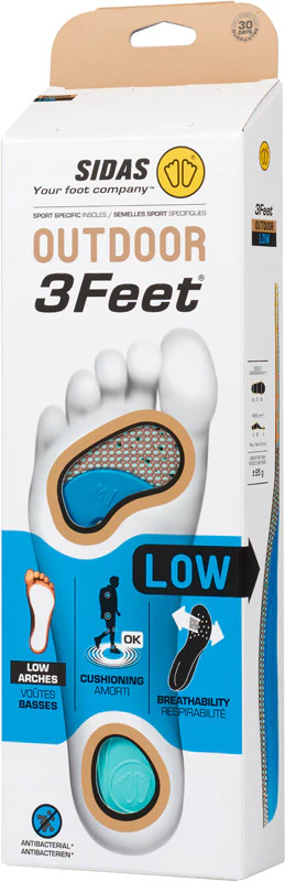 Hiking Insoles - 3Feet® Outdoor Low - Image 8