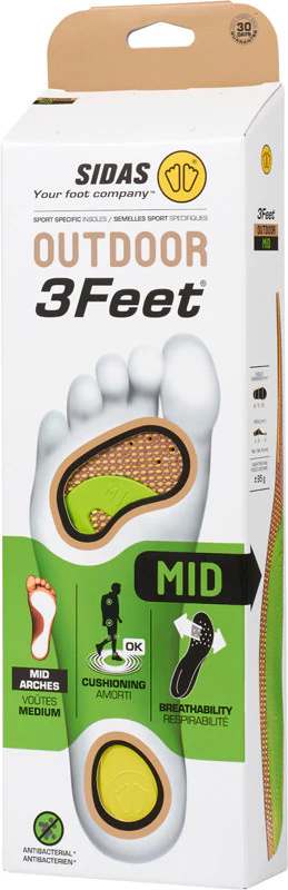 Hiking Insoles - 3Feet® Outdoor Mid - Image 13