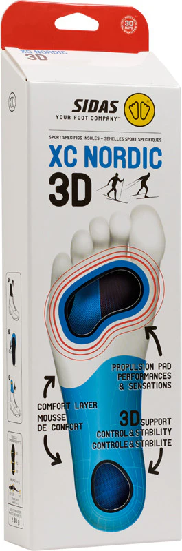 Nordic Ski insoles - XC 3D Nordic - Image 6