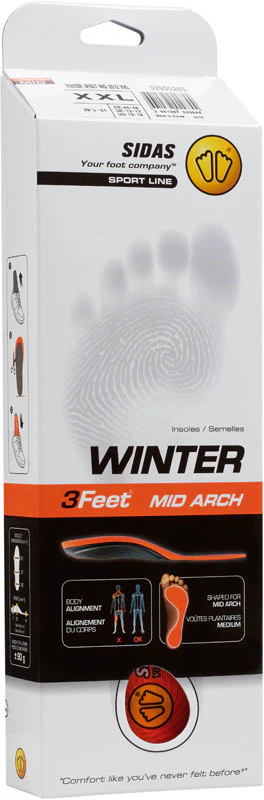 Ski insoles - Winter 3Feet® Mid - Image 7