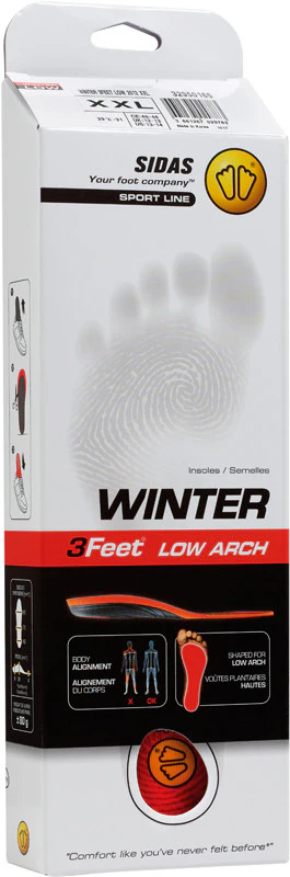 Ski insoles - Winter 3Feet® Low - Image 6