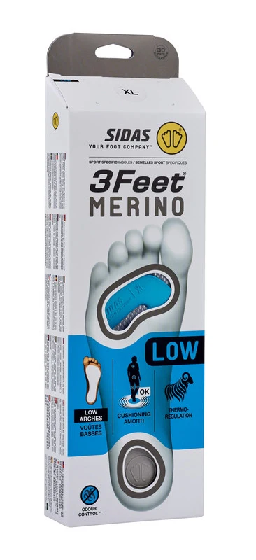 Ski insoles - 3Feet® Merino Low - Image 6