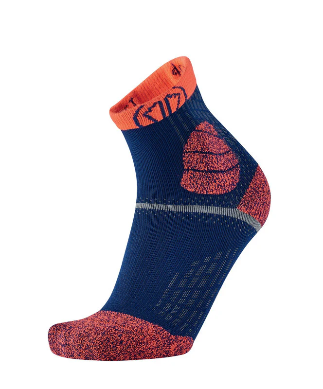 Trail running socks - Trail Protect blue/orange