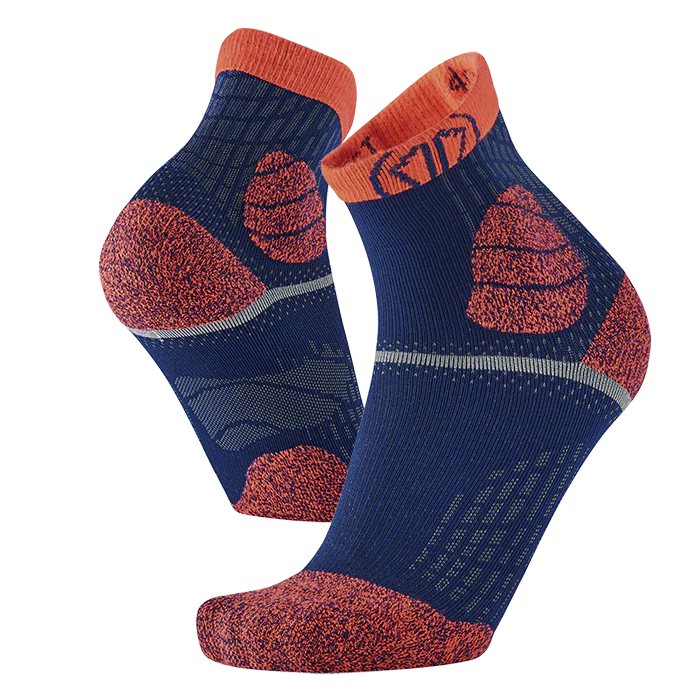 Trail running socks - Trail Protect blue/orange - Image 3