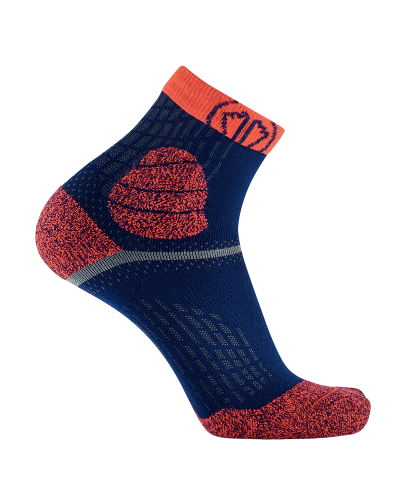 Trail running socks - Trail Protect blue/orange - Image 4