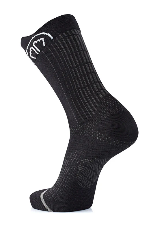 Running socks - Run Anatomic Crew black - Image 6