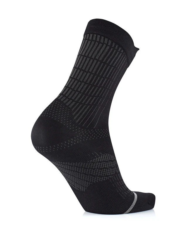 Running socks - Run Anatomic Crew black - Image 7