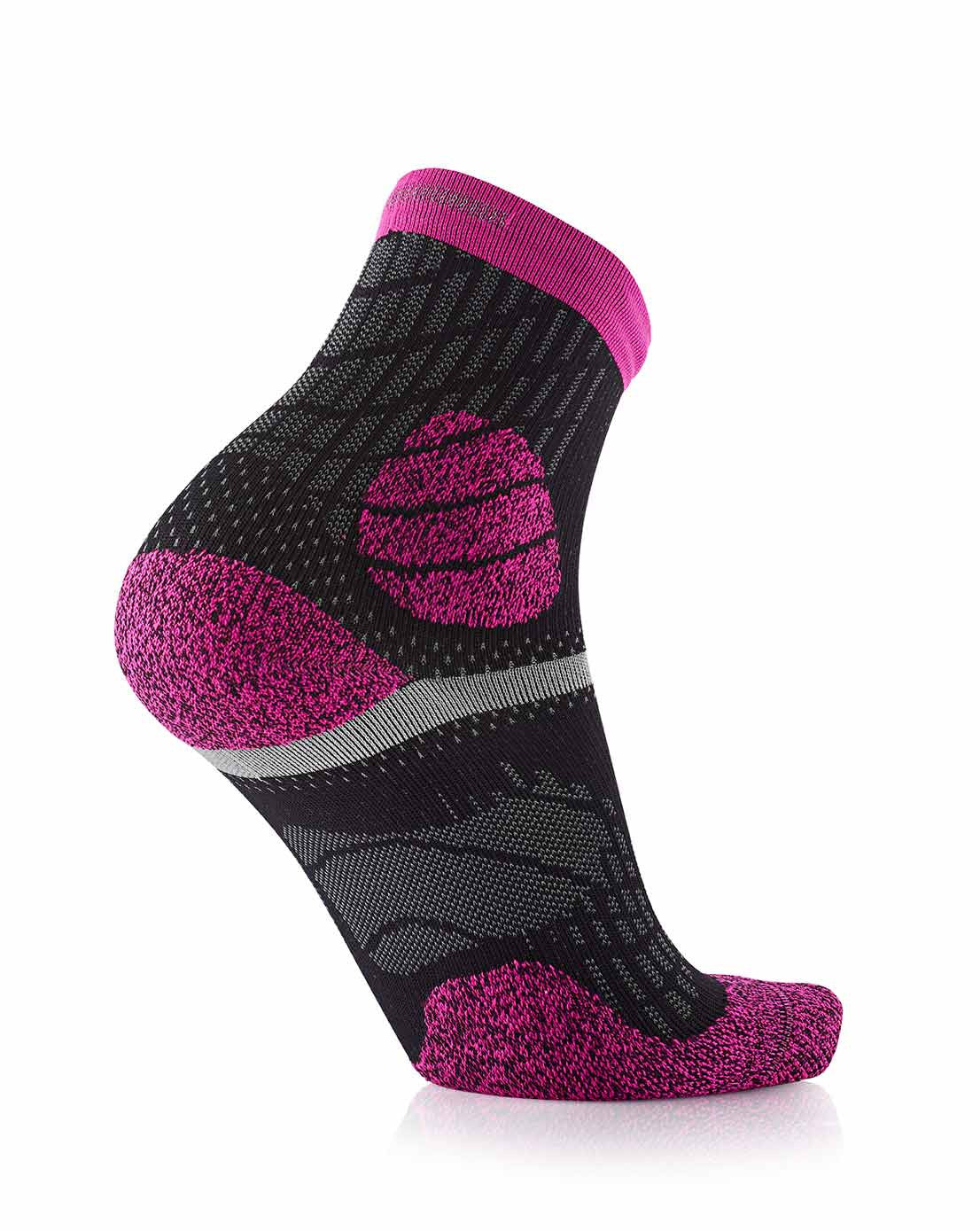 Trail running socks - Trail Protect pink/black - Image 4