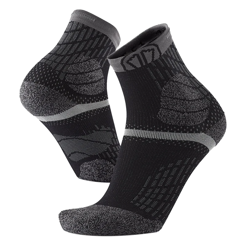 Trail running socks - Trail Protect black/grey - Image 2