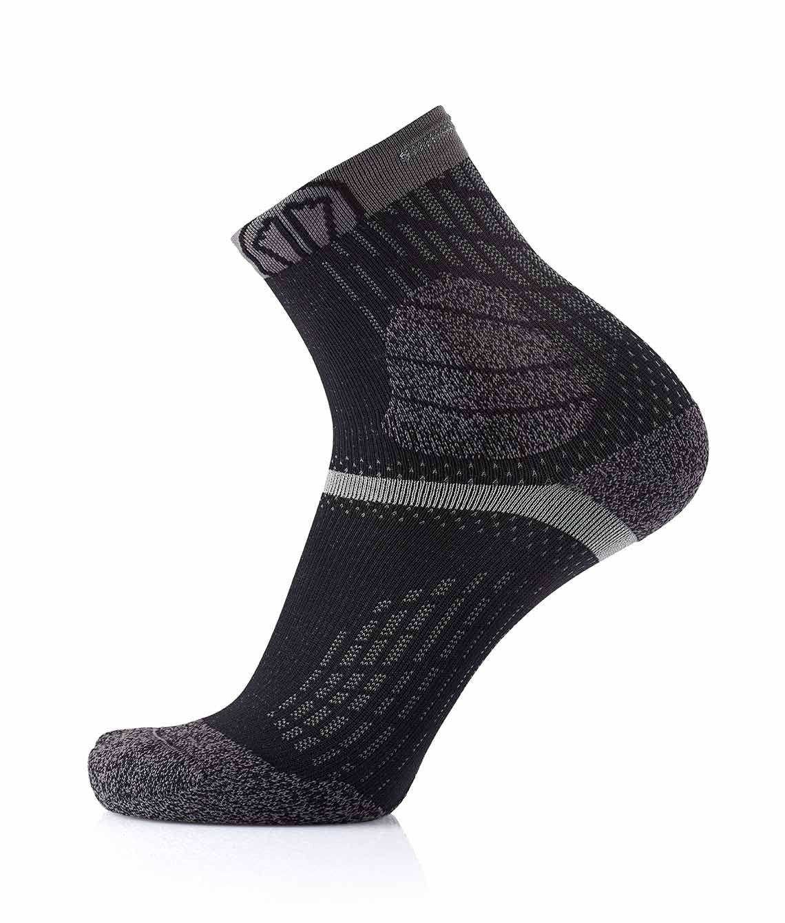 Trail running socks - Trail Protect black/grey - Image 3