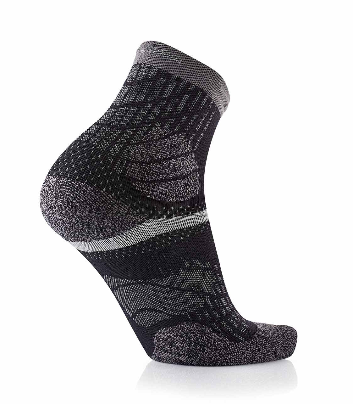Trail running socks - Trail Protect black/grey - Image 5