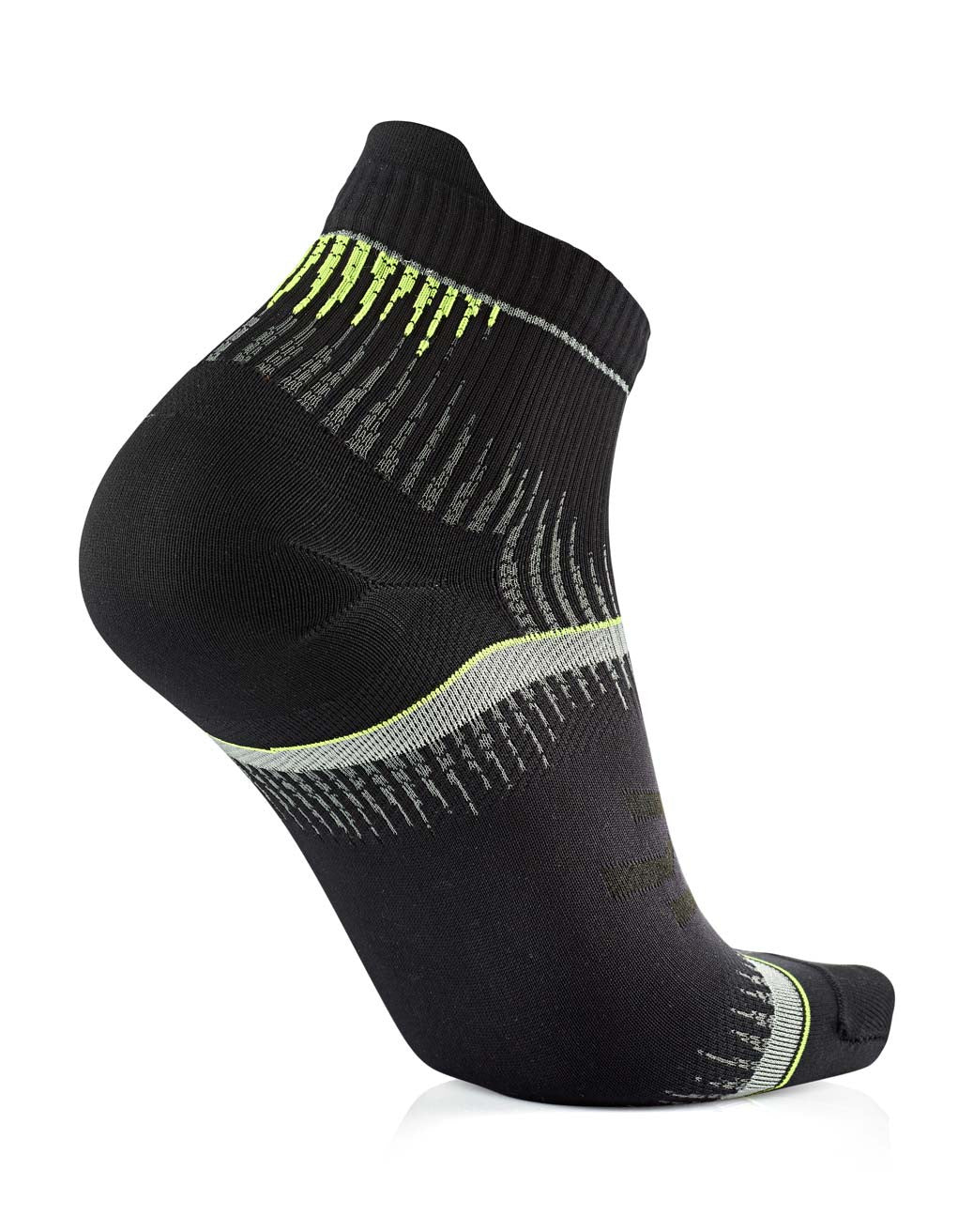 Running socks - Run Ultra black/yellow - Image 4