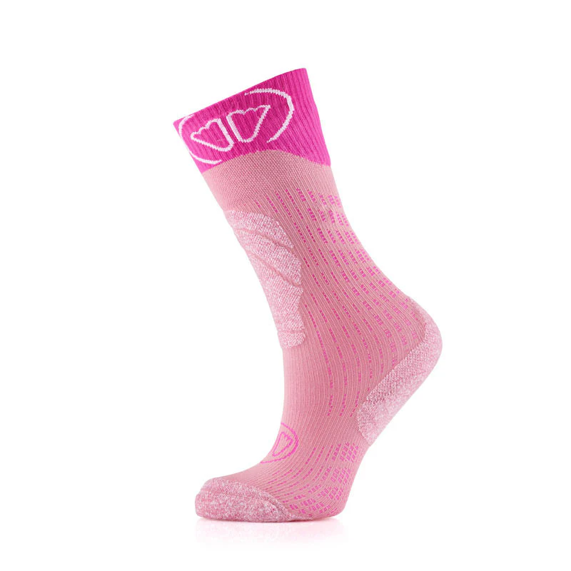 Ski socks - Ski Merino Junior pink/purple - Image 3