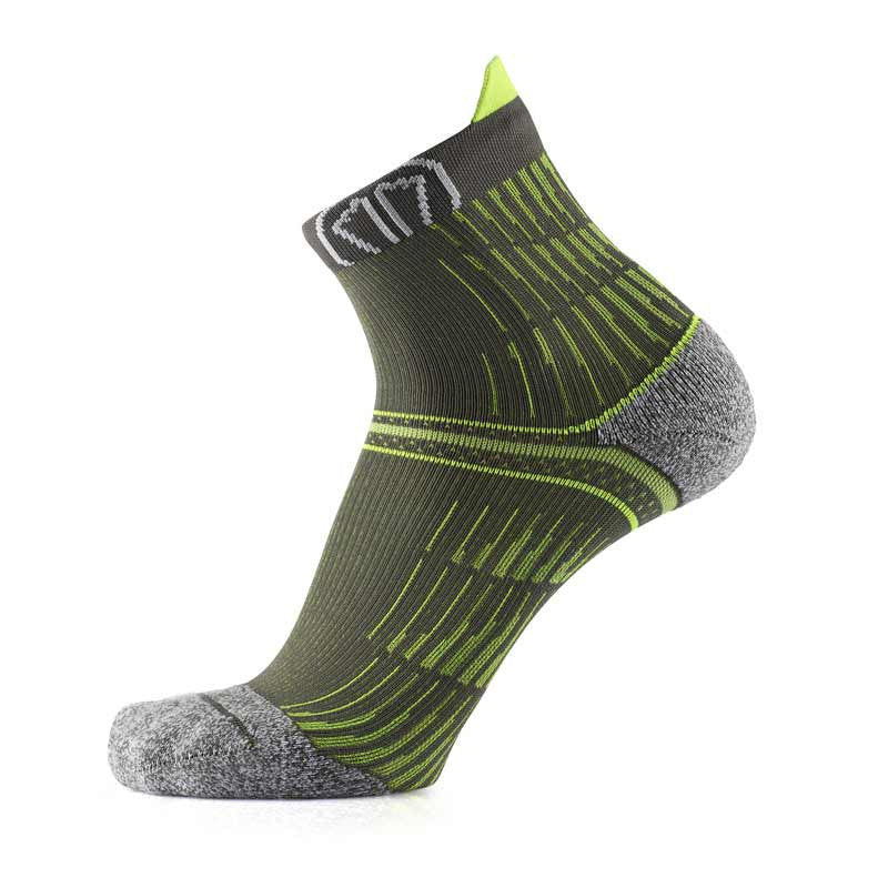 Running socks - Run Anatomic Comfort green/yellow - Image 3