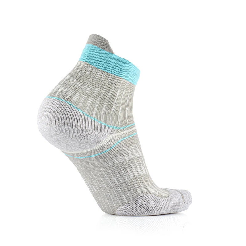 Running socks - Run Anatomic Comfort women grey/turquoise - Image 5