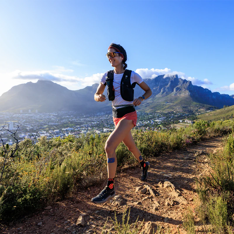 Trail running socks - Trail Ultra black/orange - Image 2