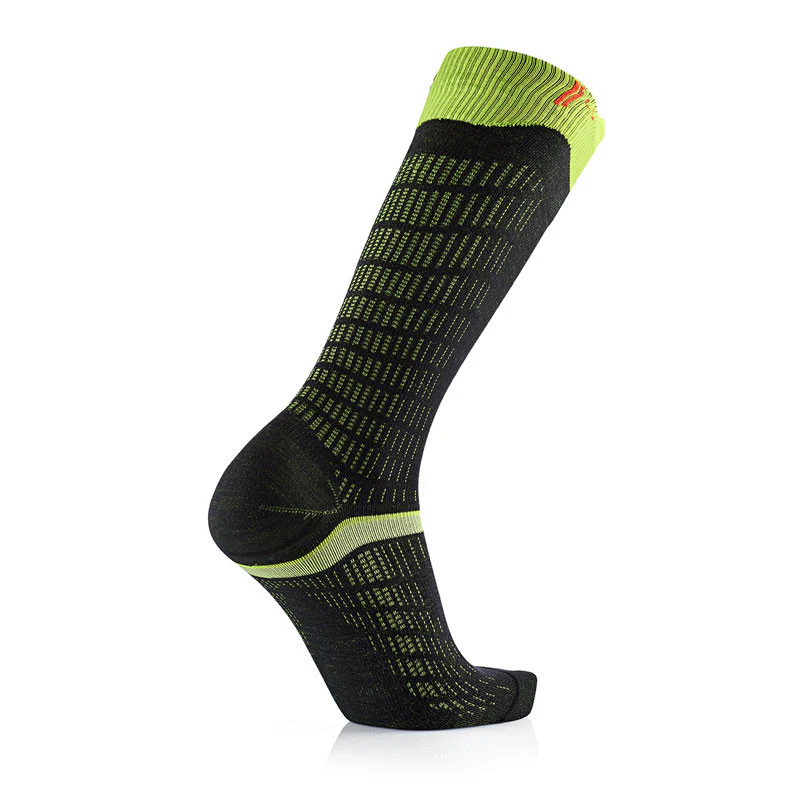 Ski socks - Ski Merino Performance black/yellow - Image 4