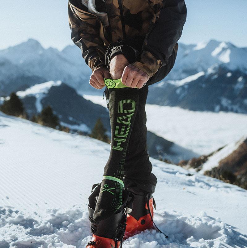 Ski socks - Ski Ultrafit SIDAS x Head - Image 8