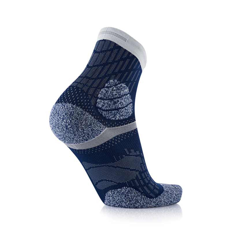 Trail running socks - Trail Protect navy blue/grey - Image 4