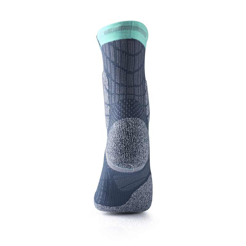Trail running socks - Trail Protect grey/turquoise - Image 3