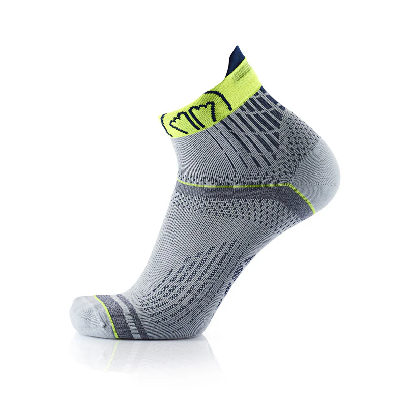 Running socks - Run Feel grey/yellow - Image 3