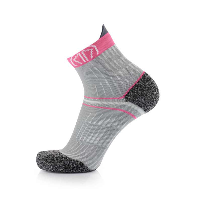 Running socks - Run Anatomic Comfort women grey/pink - Image 2