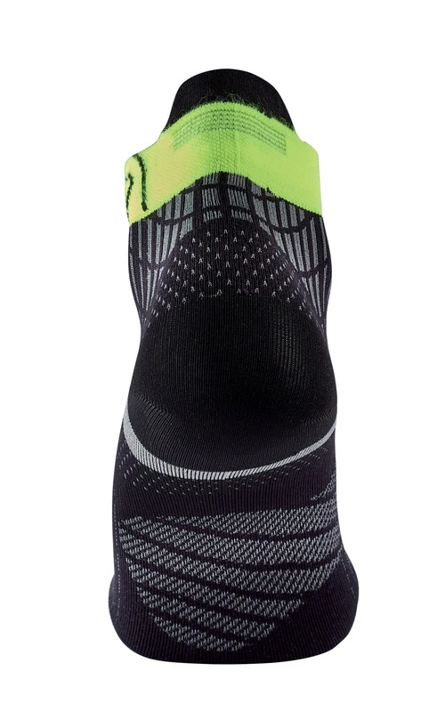 Running socks - Run Feel black/yellow - Image 5