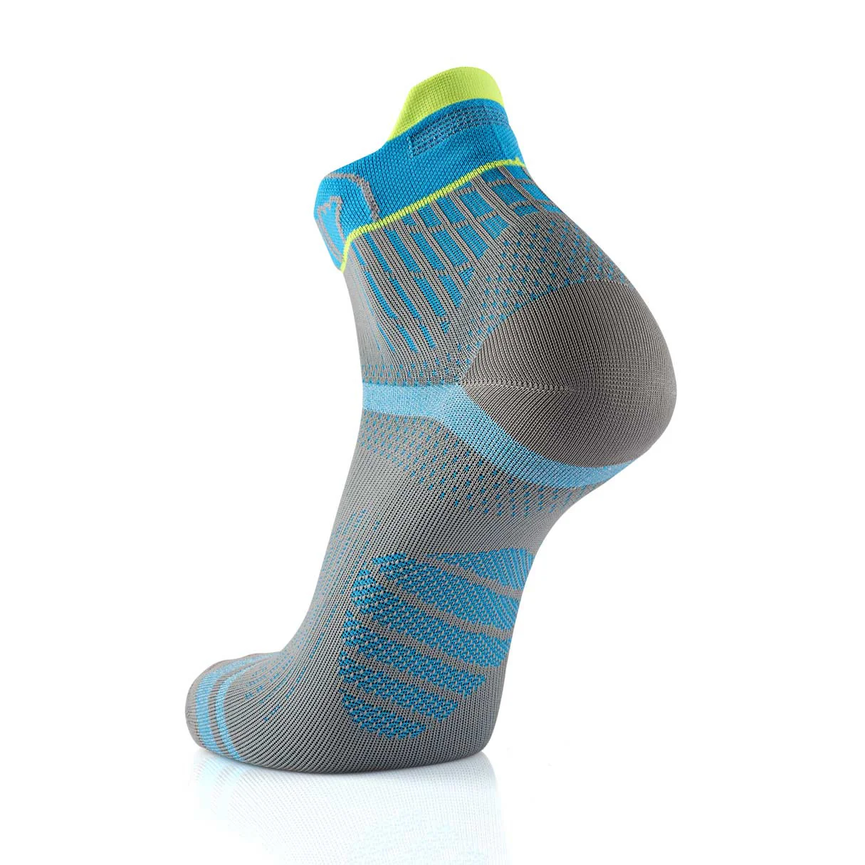 Running socks - Run Feel grey/turquoise - Image 5