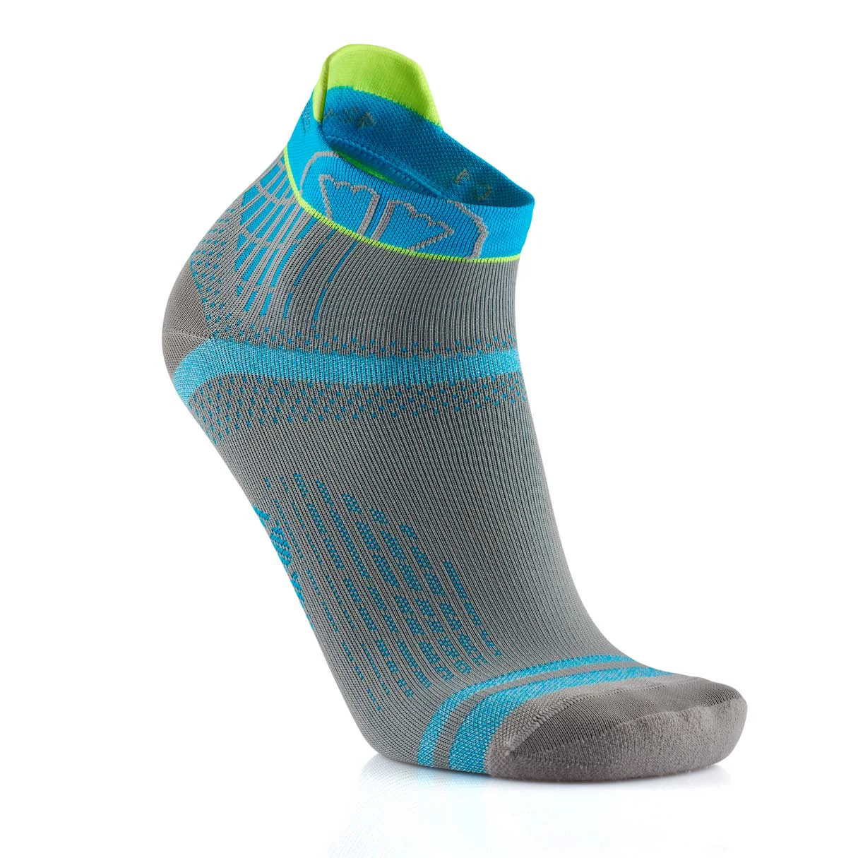 Running socks - Run Feel grey/turquoise - Image 4