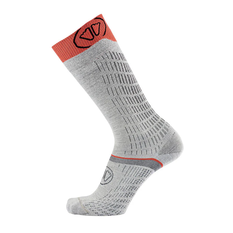 Ski socks - Ski Merino Performance women grey/coral - Image 4