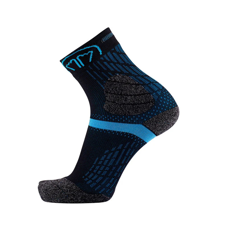 Trail running socks - Trail Double black/turquoise - Image 3