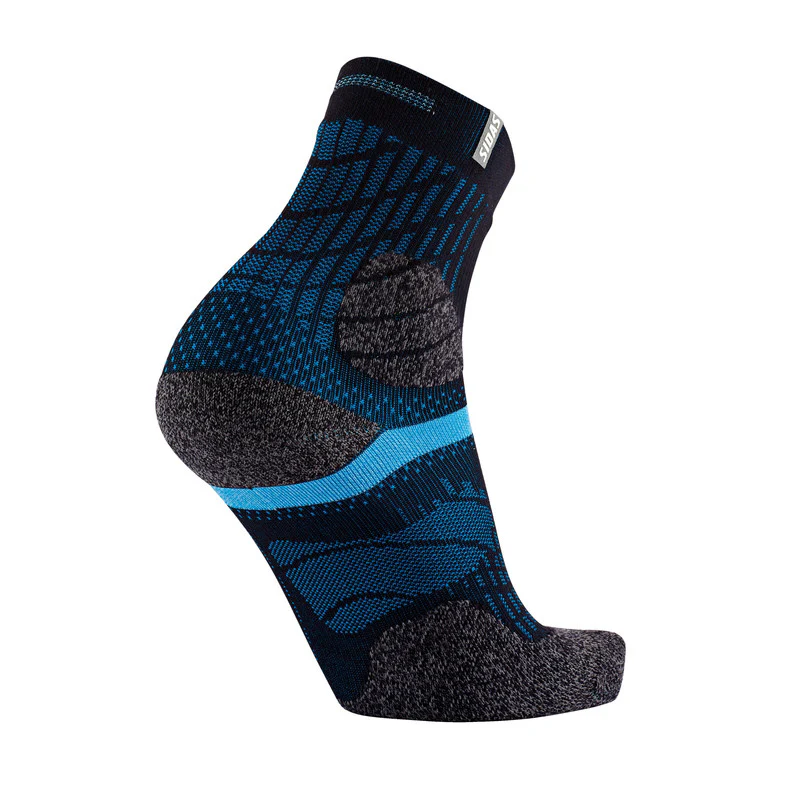 Trail running socks - Trail Double black/turquoise - Image 5