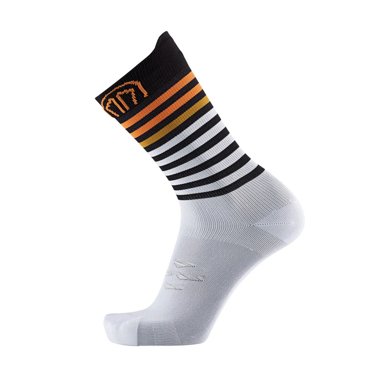 Running socks - Run Anatomic Light Crew white/black - Image 4