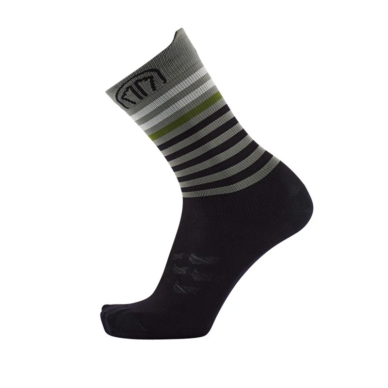 Running socks - Run Anatomic Light Crew black/dark grey - Image 3