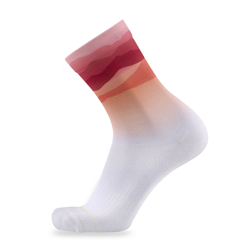 Running socks - Run Colors Mount Orange - Image 2