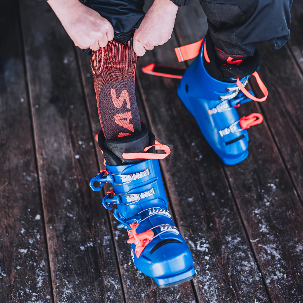 Ski socks - Ski Expert Junior orange - Image 4