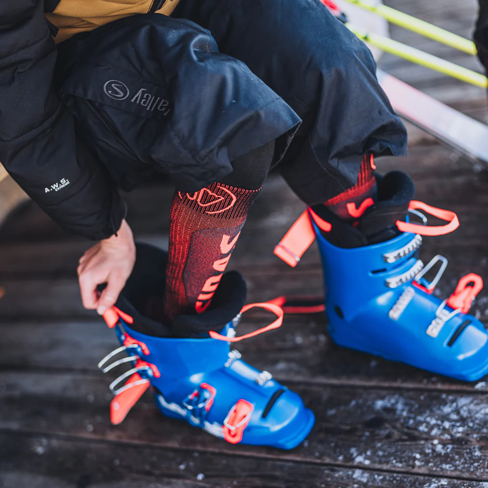 Ski socks - Ski Expert Junior orange - Image 6