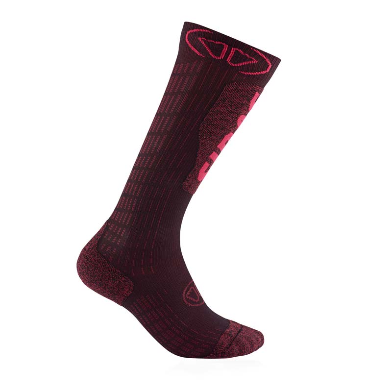 Ski socks - Ski Expert Women burgundy - Image 3