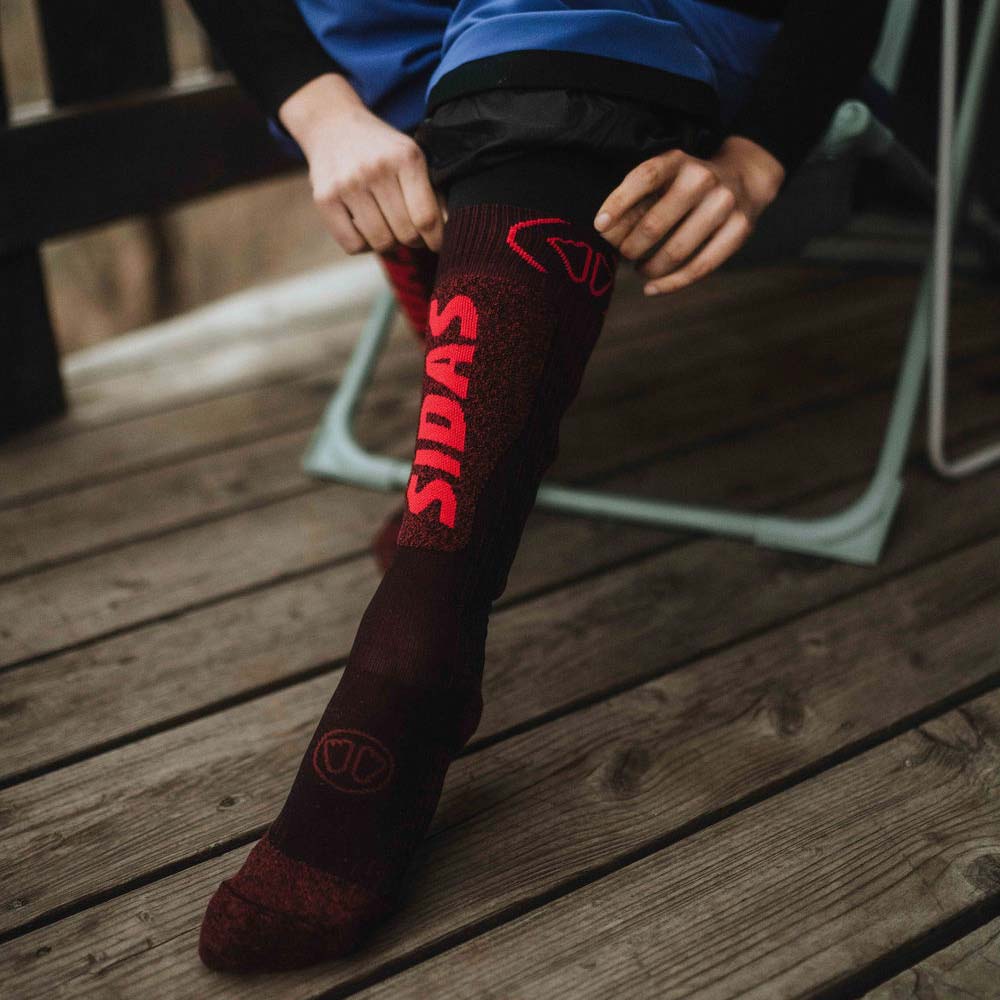 Ski socks - Ski Expert Women burgundy - Image 6