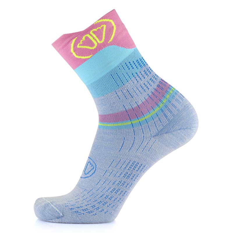 Ski socks - Ski Nordic Performance Women pink/blue - Image 2