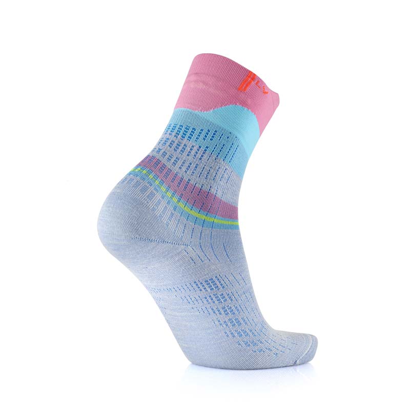 Ski socks - Ski Nordic Performance Women pink/blue - Image 4